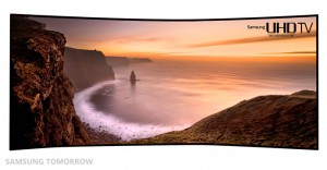Samsung curved TV
