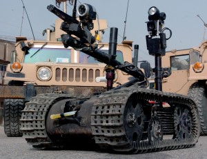 bomb sniffing robot