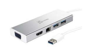 j5create USB-C Multi-Adapter HDMI/Ethernet/USB 3.1 HUB/PD 3.0