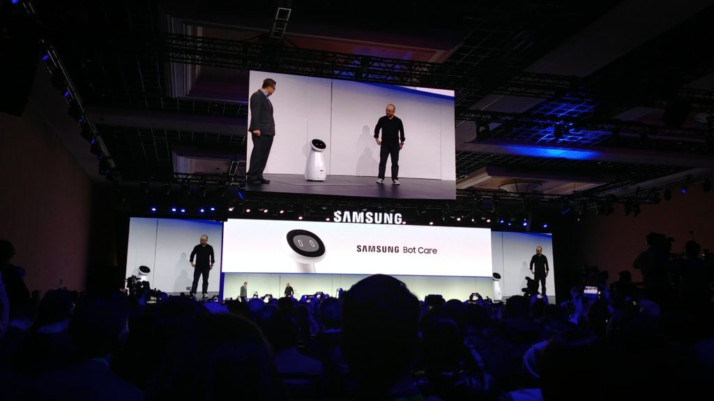 Samsung Press Conference CES 2019 Bot Care