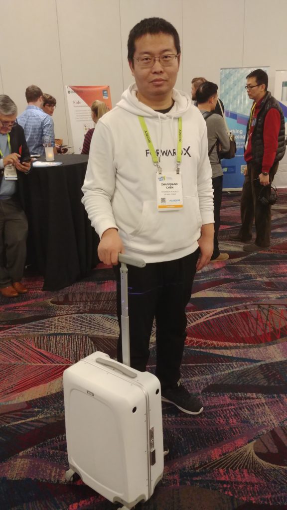 Forward X Suitcase at Made in China CES 2019