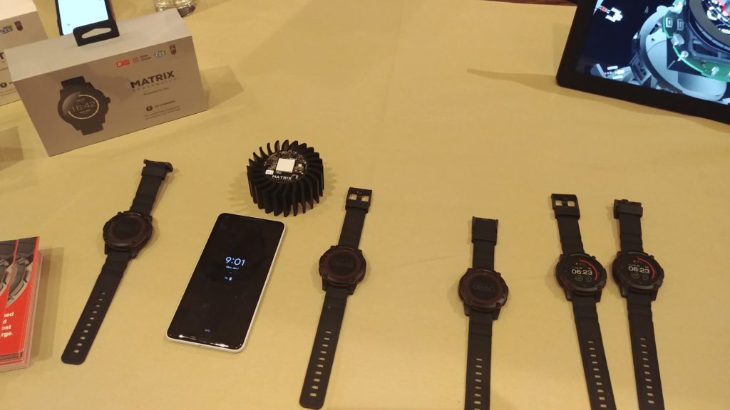 Matrix Watch at Pepcom CES 2019