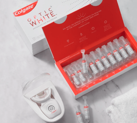 optic white advanced led whitening kit