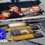 egyptian divers cut undersea cable