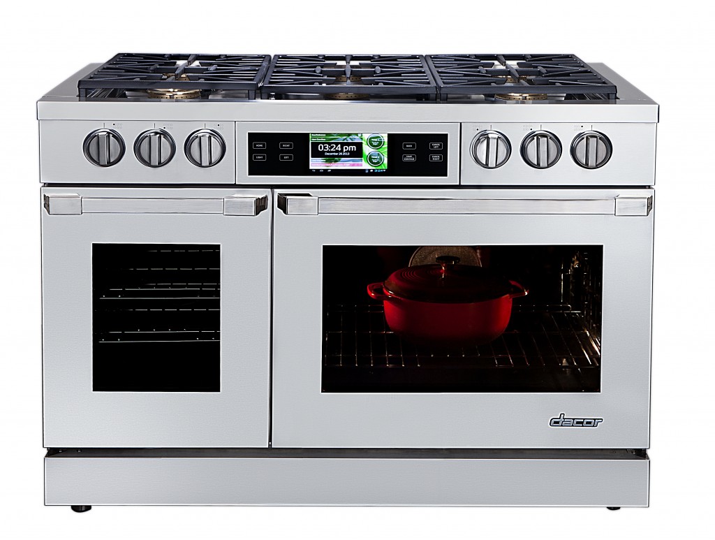 Dacor Discovery iQ 48 inch Dual Fuel Range Silhouette - The Geek Church