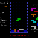 Tetris DOS 1986
