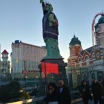 Las Vegas Statue of Liberty with Black Knights shirt