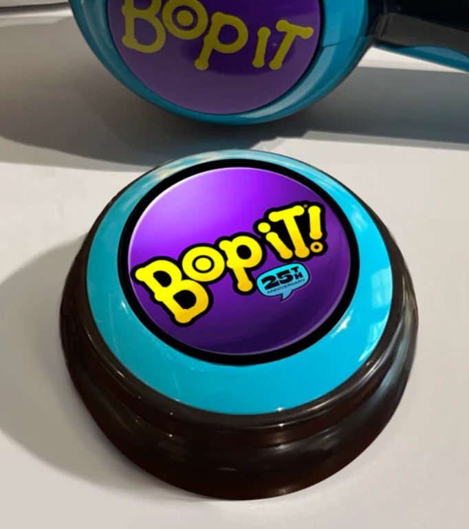 Our Review Of The Bop It Button Og 25th Anniversary Edition The Geek Church 7391