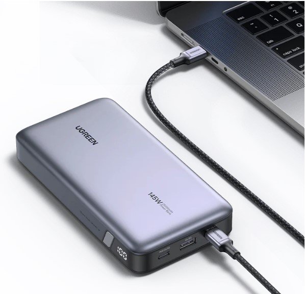 This 10,000mAh Ugreen MagSafe power bank can charge up to three